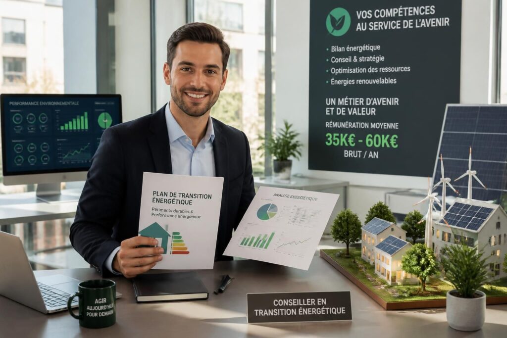 découvrez comment devenir conseiller en transition énergétique : formation requise, missions principales et perspectives de salaire pour réussir dans ce métier d'avenir.