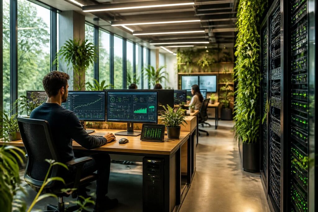 découvrez comment réduire l'empreinte numérique de votre entreprise grâce au green it et adoptez des pratiques éco-responsables pour un impact environnemental maîtrisé.