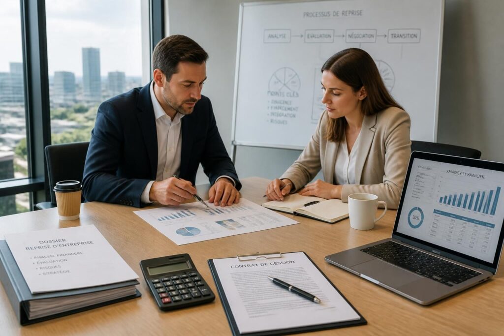 découvrez les étapes clés et les points de vigilance essentiels pour réussir la reprise d'une entreprise en toute sérénité.