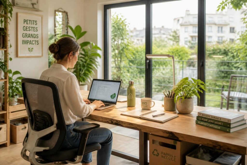 découvrez comment adopter un télétravail durable en conciliant flexibilité professionnelle et impact environnemental positif pour un avenir responsable.