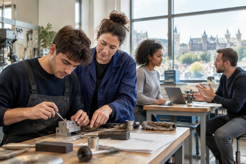 découvrez le pôle formation et insertion d’apprentis d’auteuil à angers : ses parcours, ses dispositifs d’accompagnement et son ancrage local.